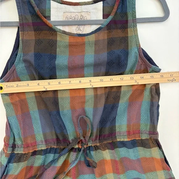 Ace & Jig Multicolor Striped Midi Dress Cottagecore Boho Spring - Picture 3 of 8